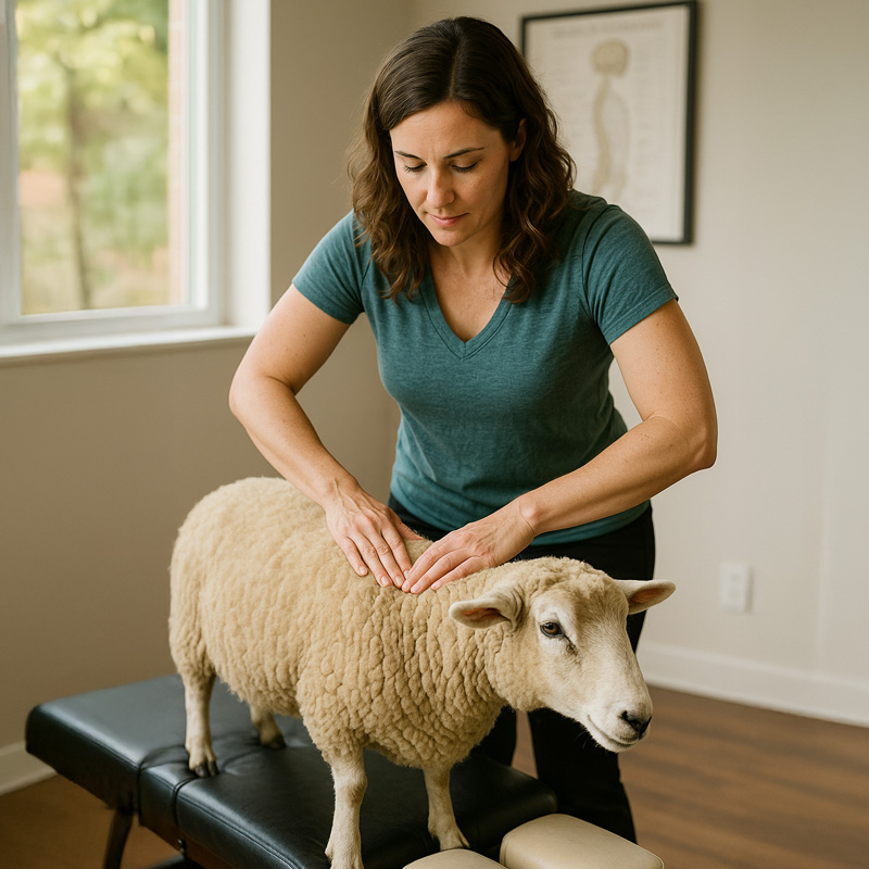 Corrective Chiropractic Sheep Study